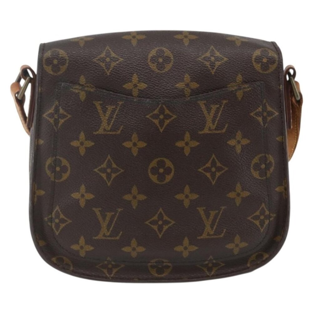 Authentic LOUIS VUITTON Monogram Saint Cloud MM Shoulder Bag M51243 LV - Picture 9 of 16